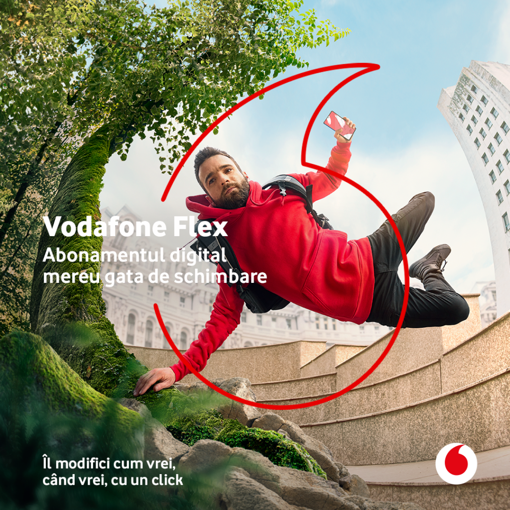 Noul abonament complet digital, configurabil de la Vodafone: Flex